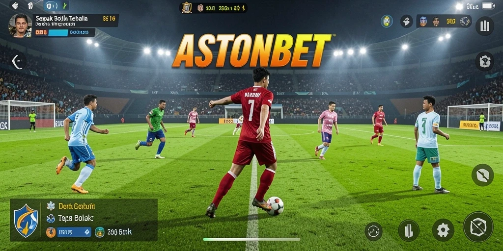 Tampilan grafis menawan dari gameplay ASTONBET yang penuh aksi.