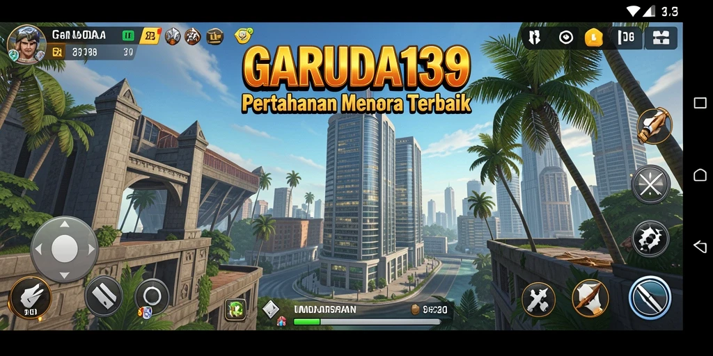 Gameplay intens dari GARUDA138 dalam aksi Tower Defense.