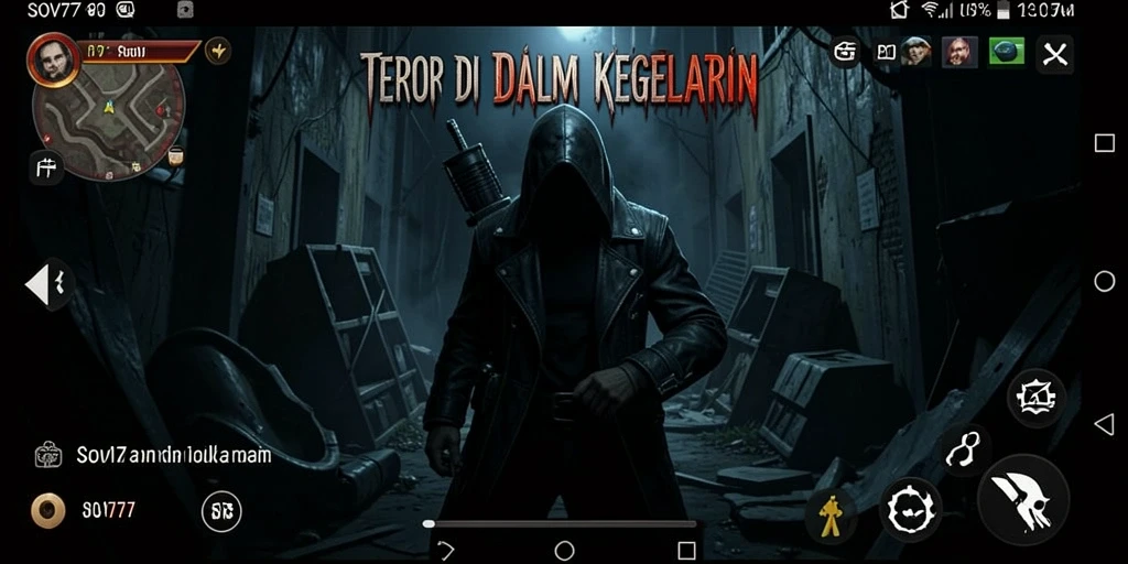 Tampilan gameplay menegangkan dengan suasana mencekam dalam SOV777.